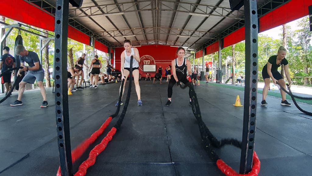 🏃‍♀️ Fitness Boot Camp @ Titan Fitness, Phuket, Thailand