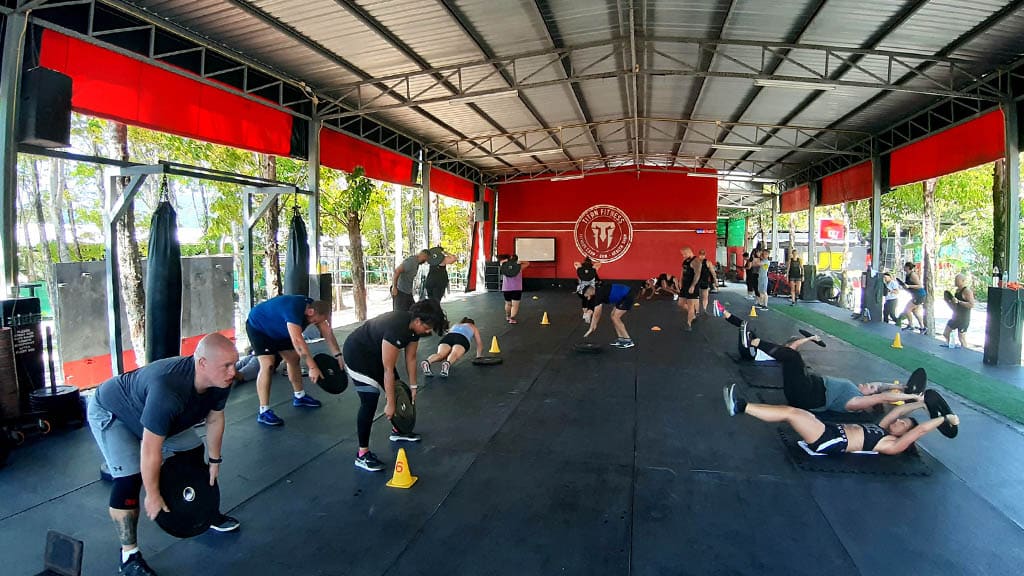 🏃‍♀️ Fitness Boot Camp @ Titan Fitness, Phuket, Thailand