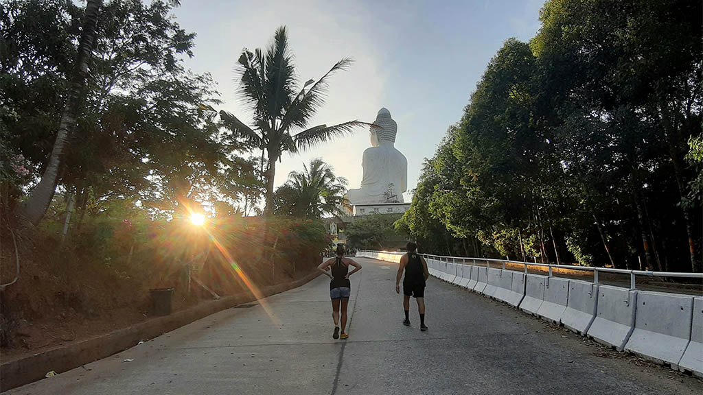 Weekly Buddha Run - Titan Fitness Camp Phuket Thailand - Fitness Holiday Phuket - Fitness Holidays for Travelling Athletes