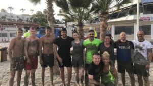 Beach Workout - Fitness Holiday in Tenerife - Bootcamp Holiday - Steve Coster Fitness Holiday - Fitness Holiday in Spain - Fitness Holidays for Travelling Athletes