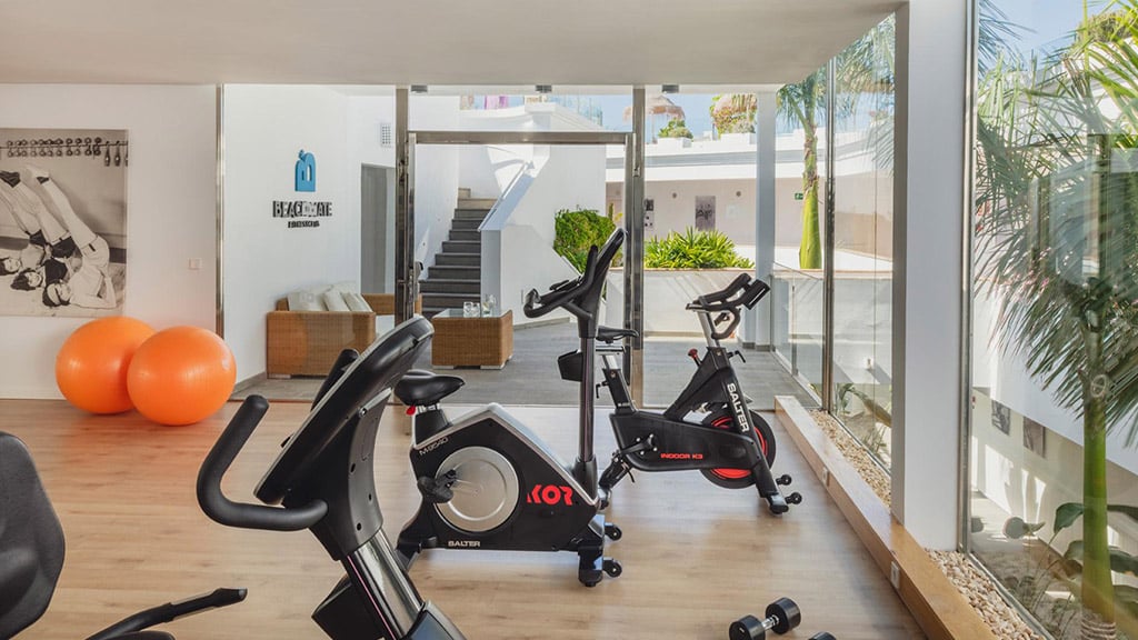Gym - Fitness Center - Flamingo Beach Mate - Fitness Holiday in Tenerife, Spain - Travelling Athletes