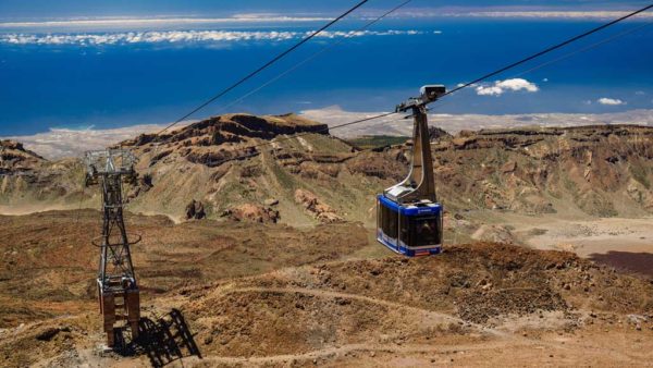 Teleferico - Cable Car Teide- Tenerife, Canary Islands, Spain - Fitness Holidays in Spain - Fitness Holidays for Travelling Athletes