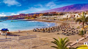 Playa del Torviscas - Costa Adeje - Tenerife, Canary Islands, Spain - Travelling Athletes - Fitness Holidays