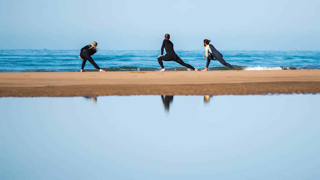 Surfing in Taghazout - Paradis Plage Resort Morocco - Agadir - Taghazout - Fitness, Surfing, Yoga, Spa & Wellness - Fitness Holidays Travelling Athletes - Fitness Holiday Morocco