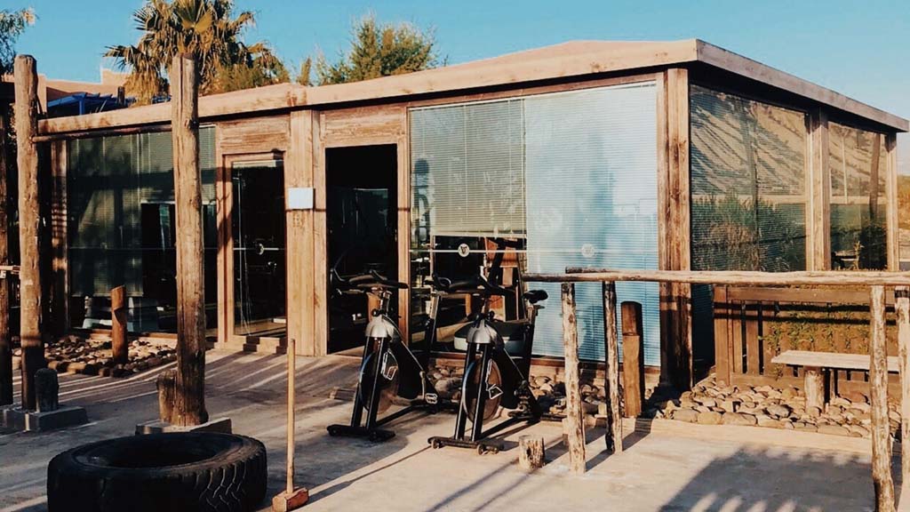 Outdoor Gym - Fitness at Paradis Plage Resort Morocco - Agadir - Taghazout - Fitness, Surfing, Yoga, Spa & Wellness - Fitness Holidays Travelling Athletes - Fitness Holiday Morocco