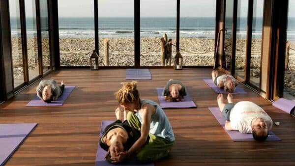 Yoga in Agadir - Paradis Plage Resort Morocco - Agadir - Taghazout - Fitness, Surfing, Yoga, Spa & Wellness - Fitness Holidays Travelling Athletes - Fitness Holiday Morocco