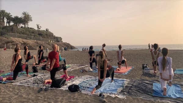 Sunset Yoga - MK Yoga Tenerife - Fitness Holiday Tenerife, Spain - Travelling Athletes