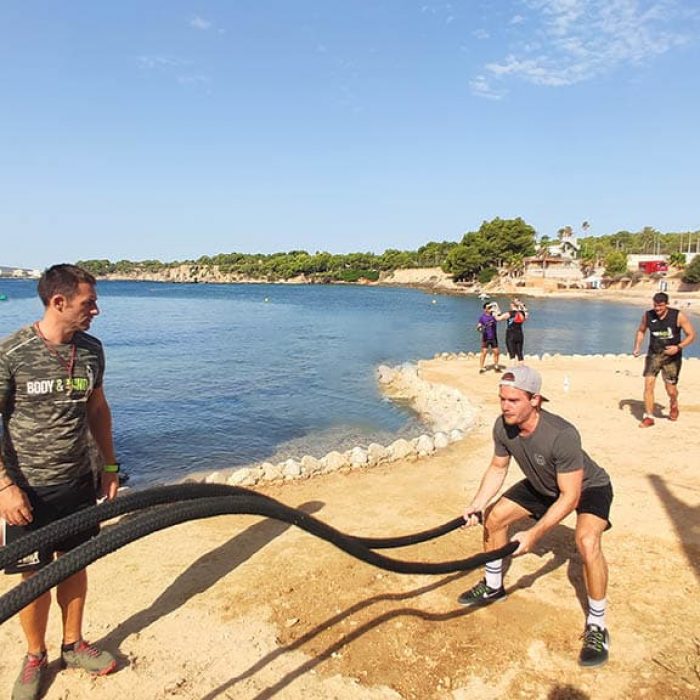 Beach Workout - Bootcamp Mallorca - Fitness Holiday for Travelling Athletes